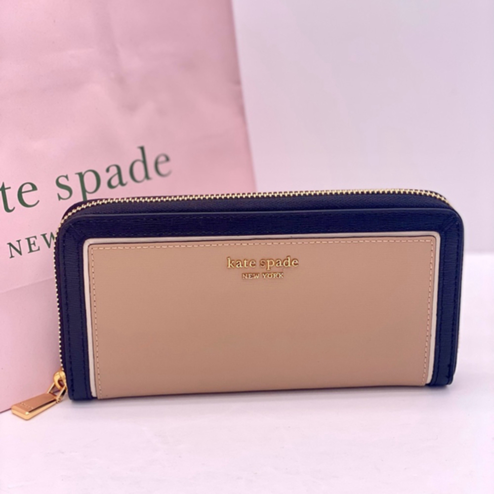 Kate Spade Morgan Continental Wallet Cafe Mocha